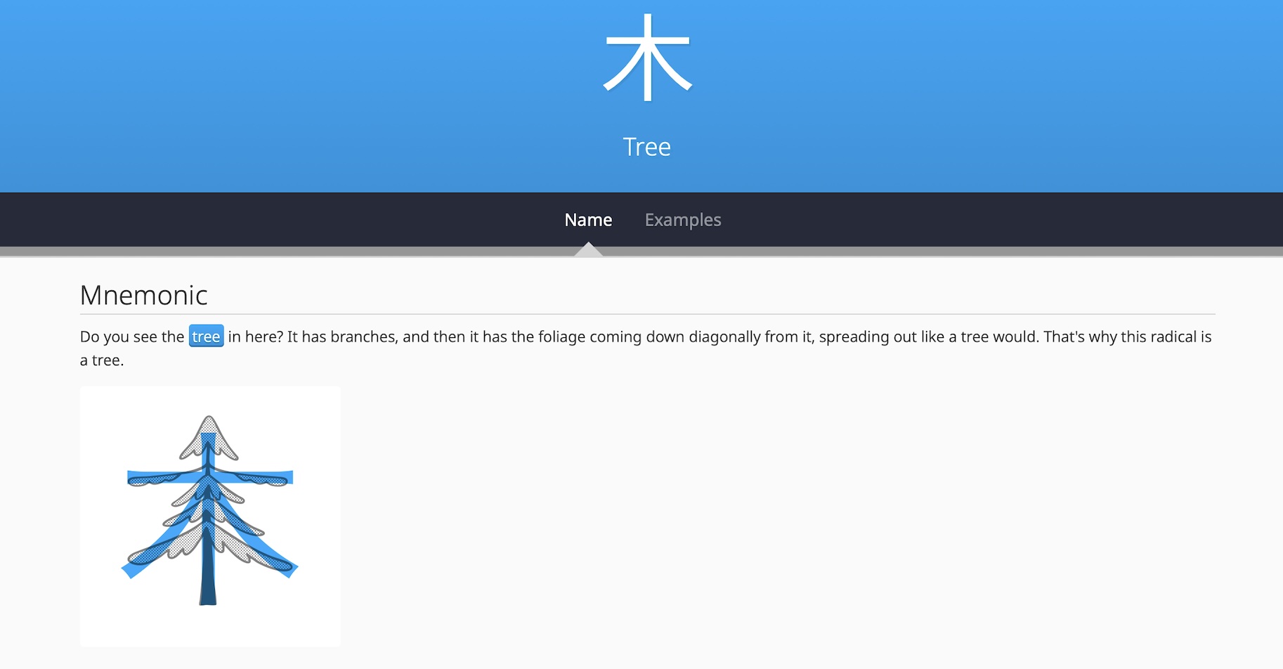 wanikani radical lesson with radical image