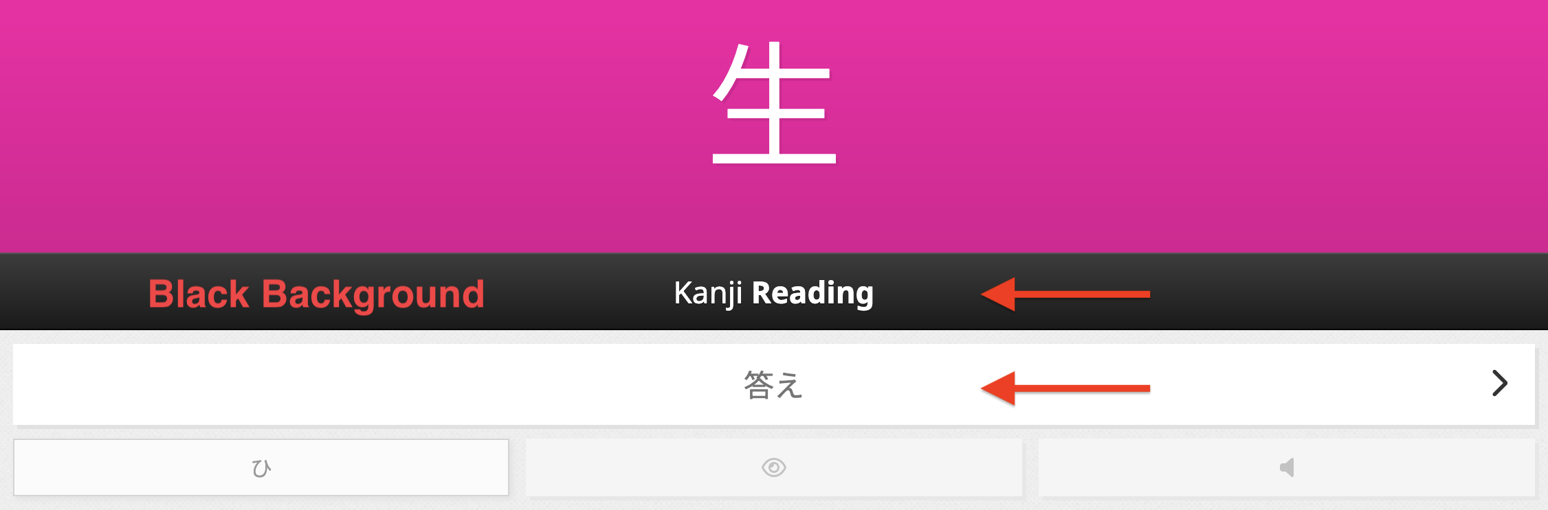 Kanji reading